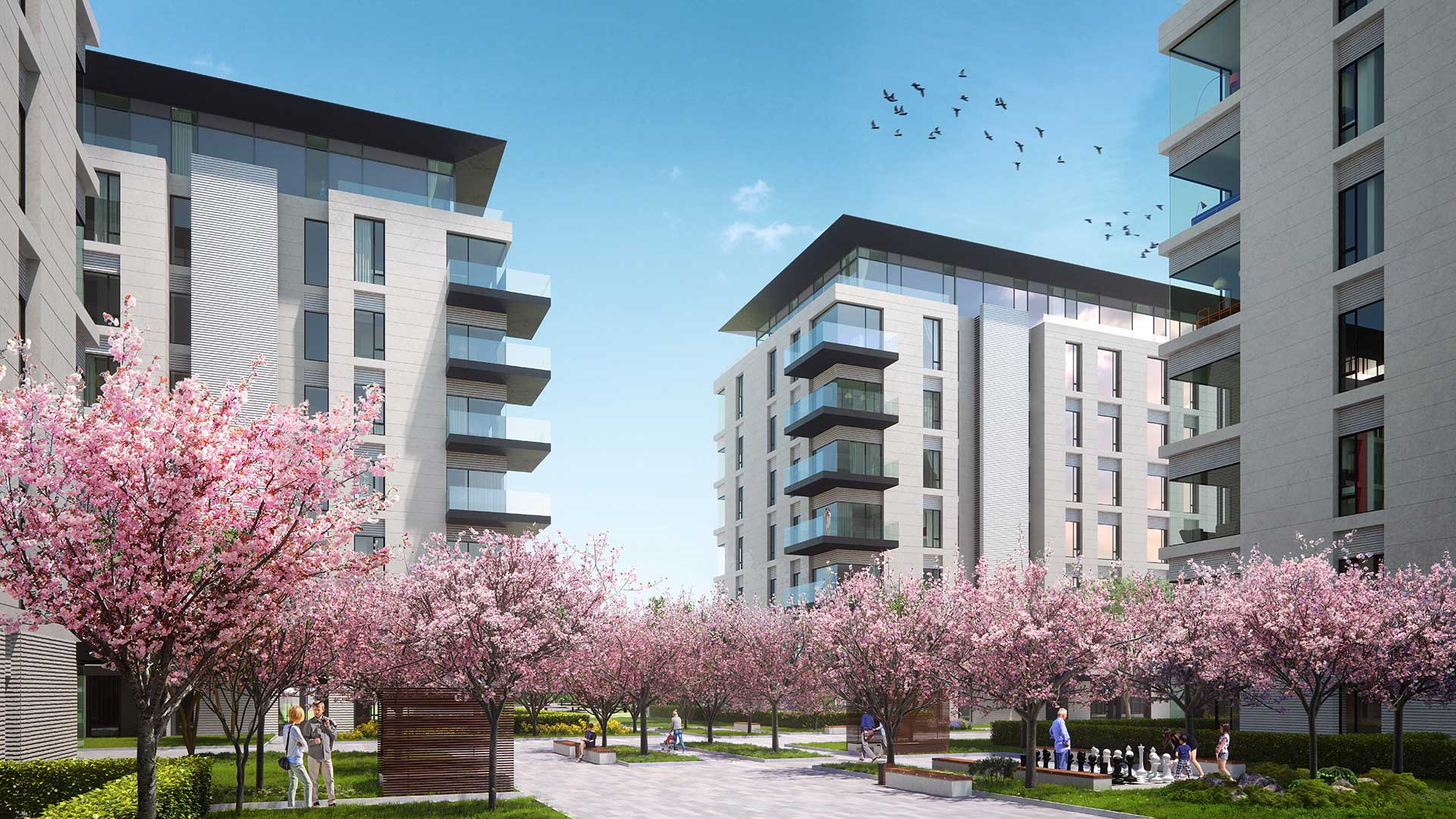 ЖК Вишнёвый сад в Раменках