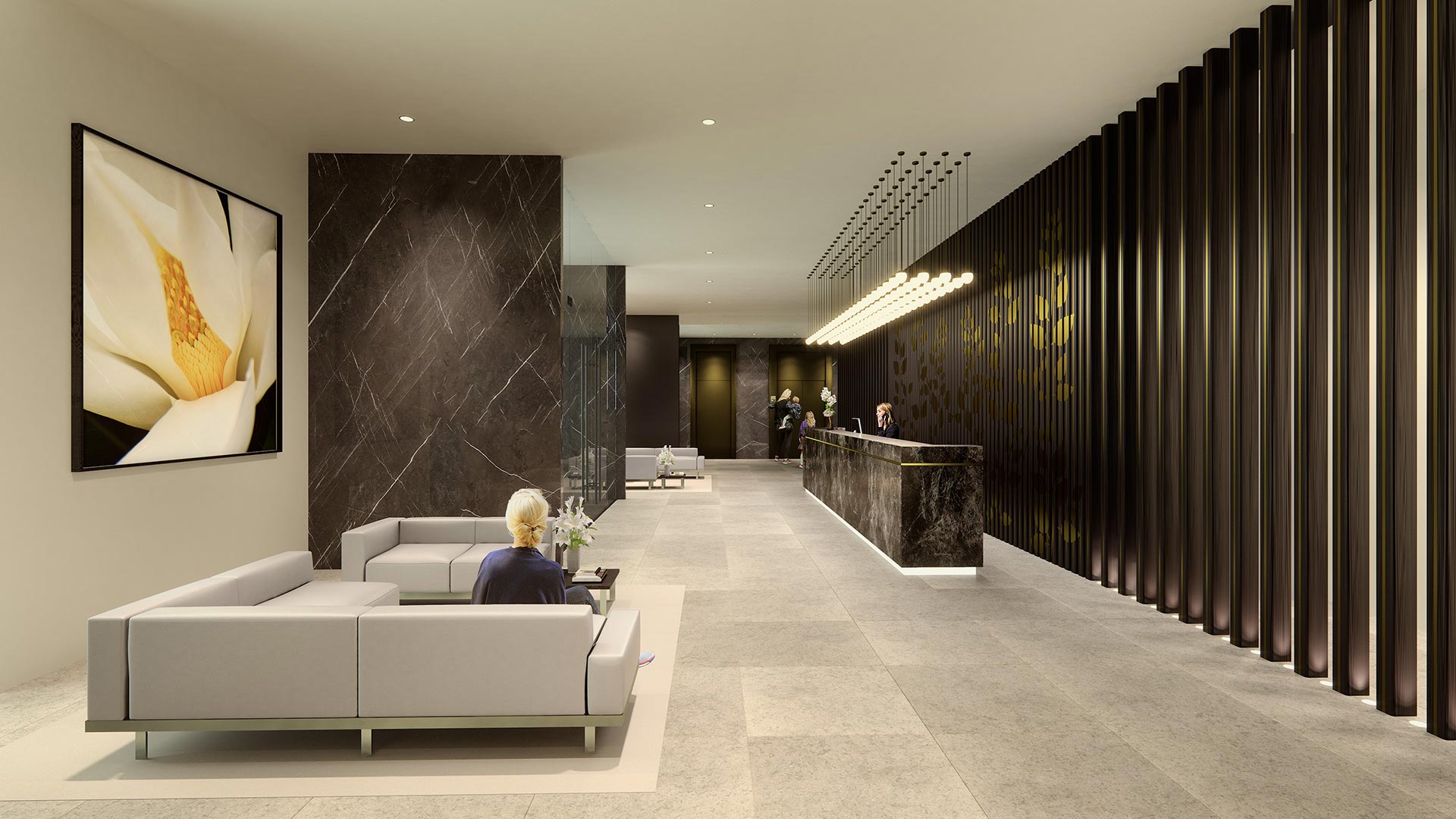 ЖК Вишнёвый сад лобби