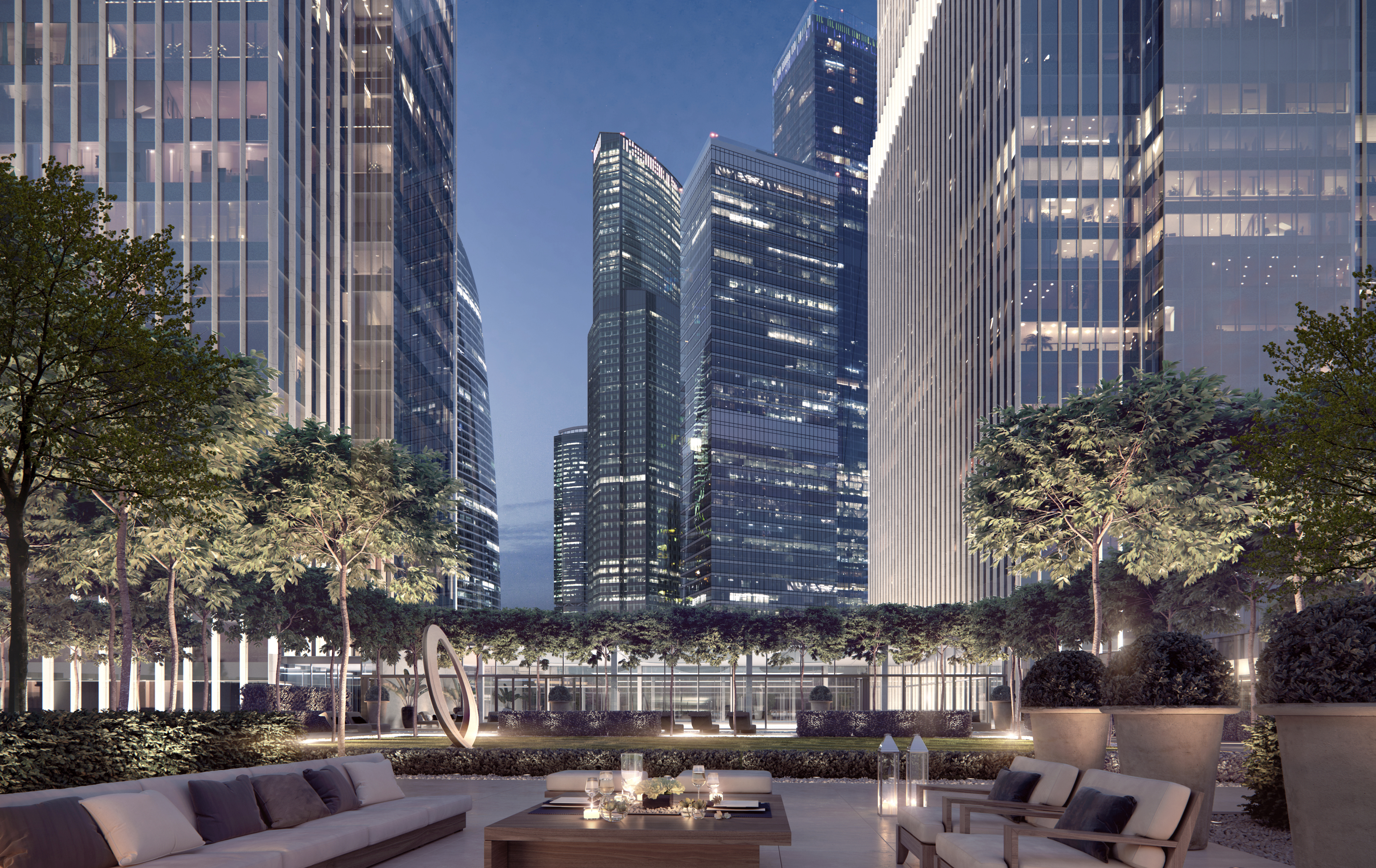 башни Neva Towers