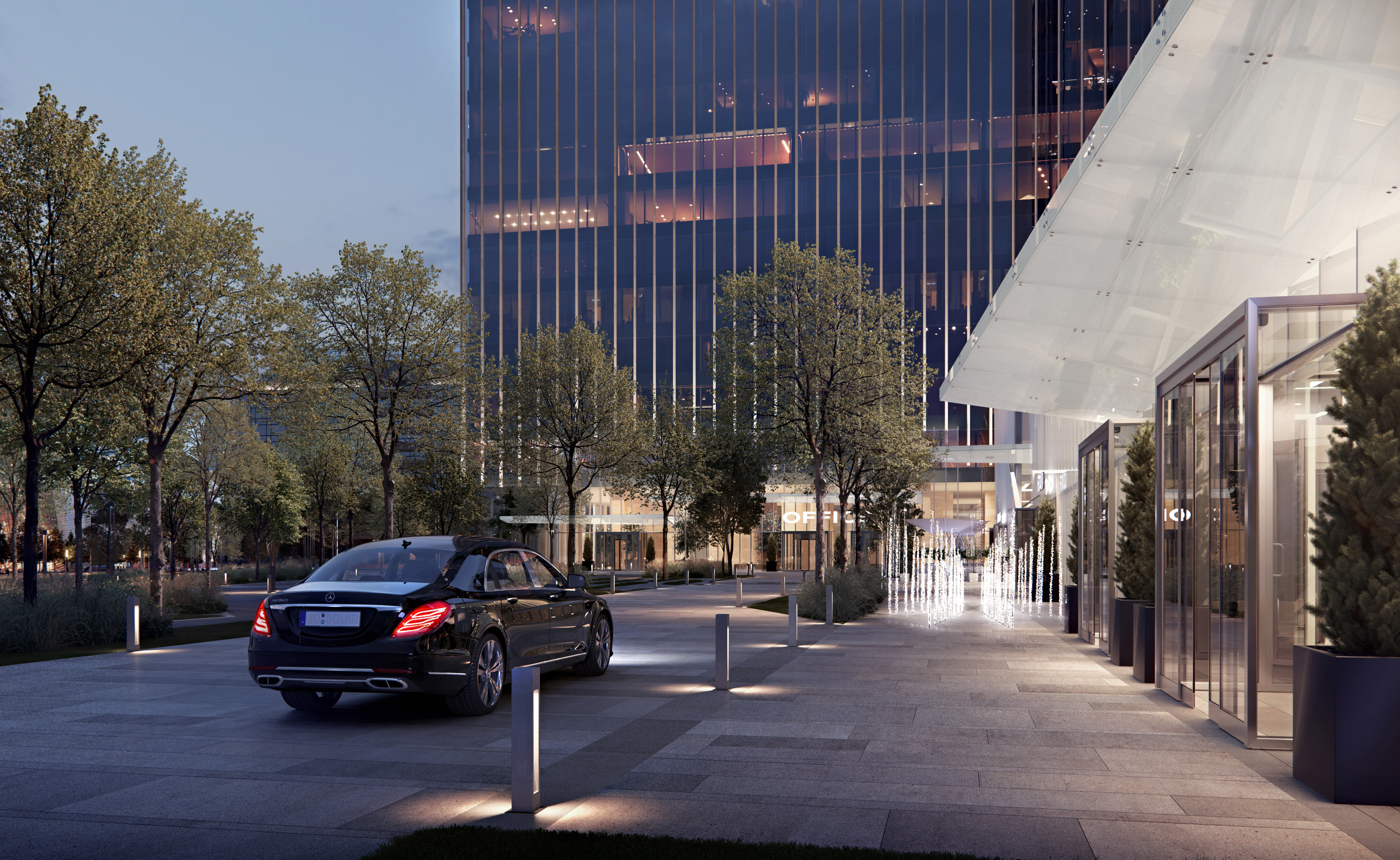 Neva Towers вход