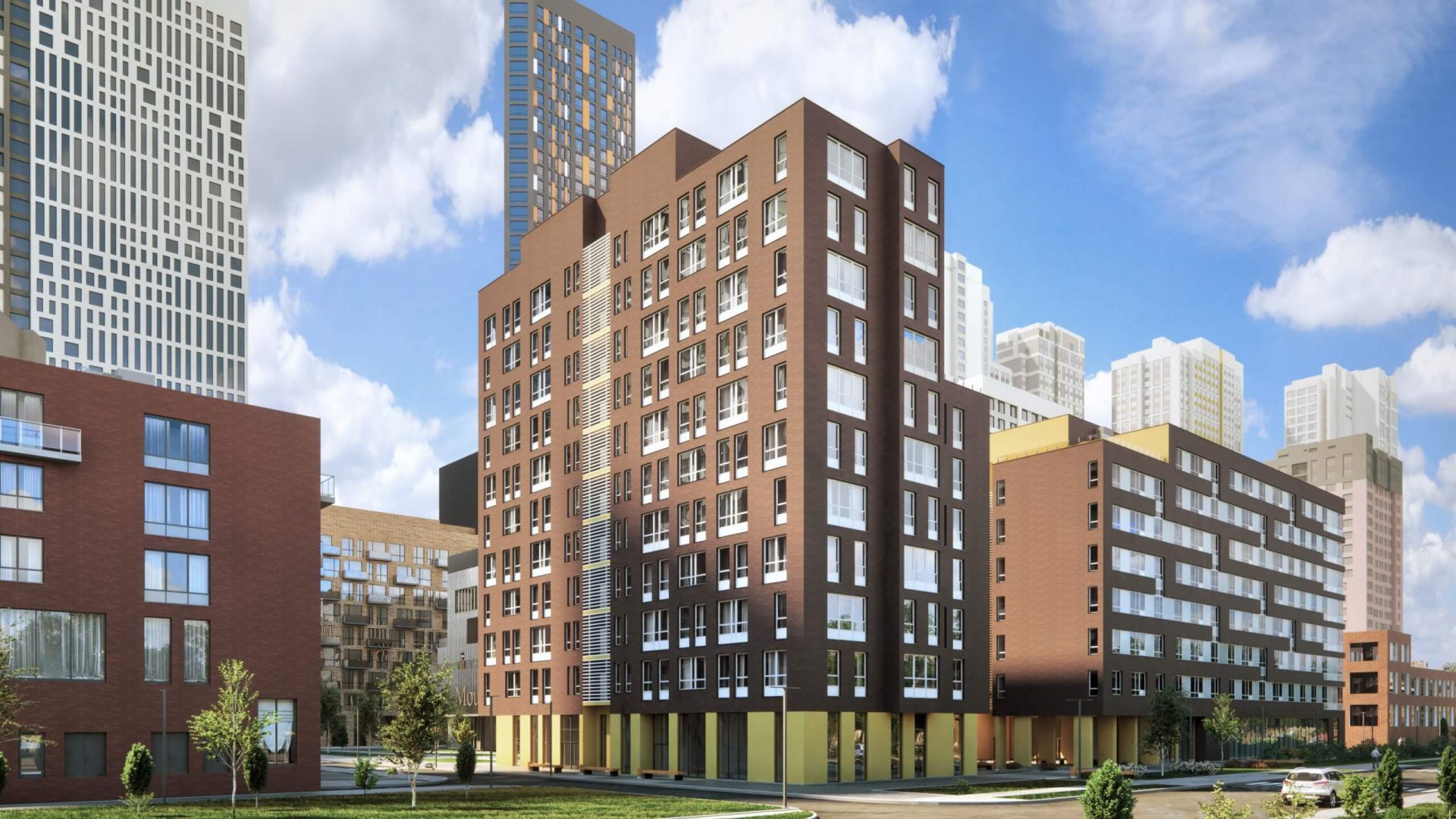 ЖК Хедлайнер фасад