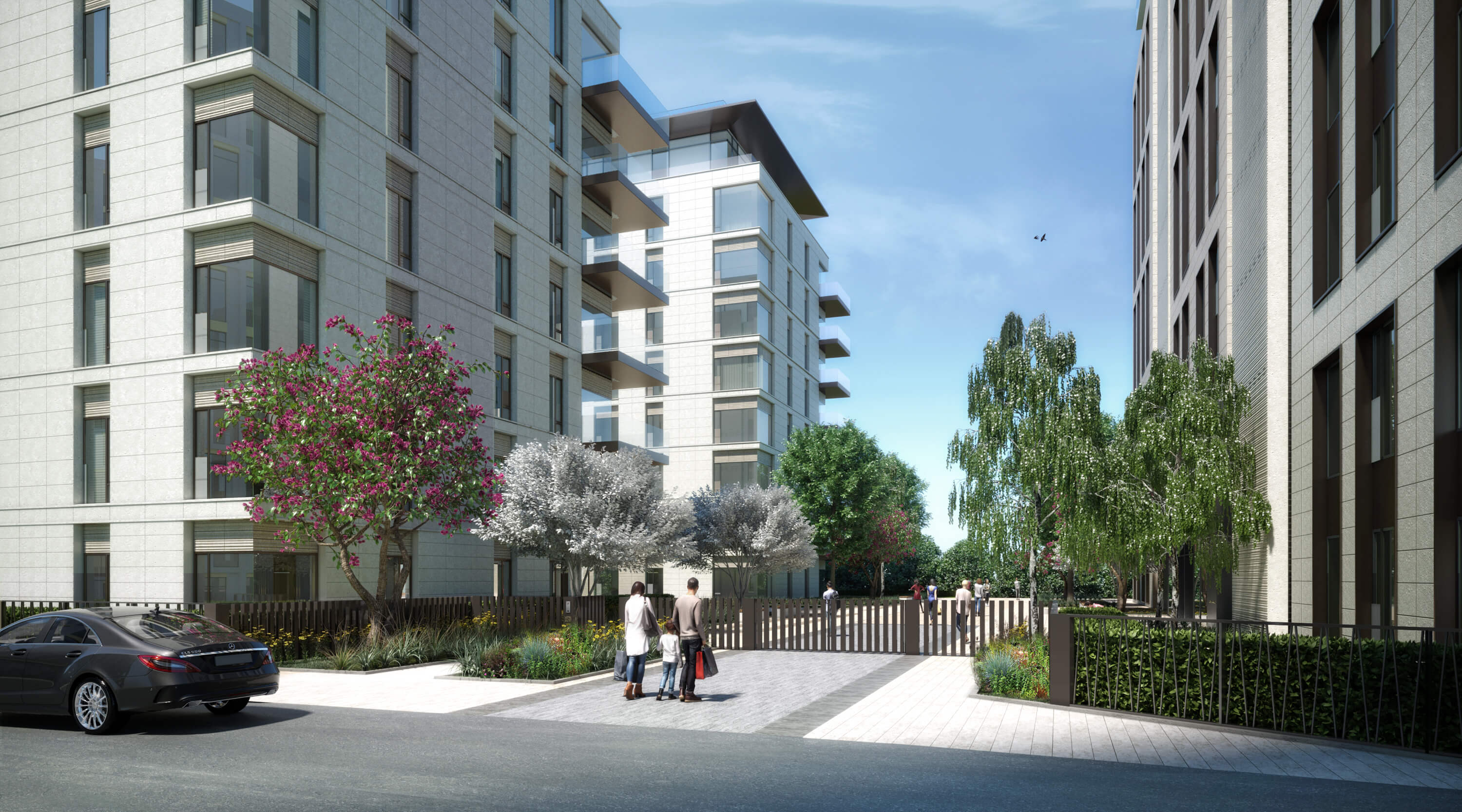 ЖК Вишнёвый сад закрытый двор