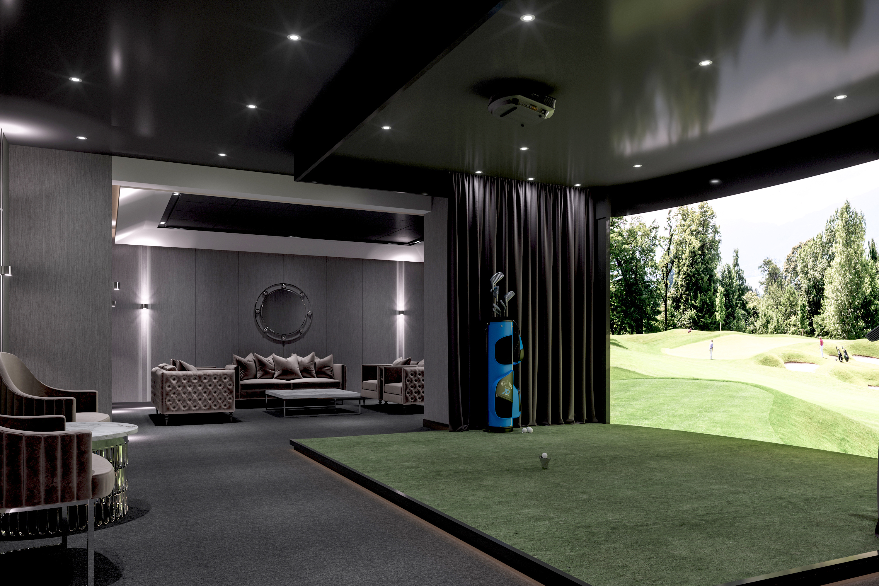 Neva Towers мини гольф