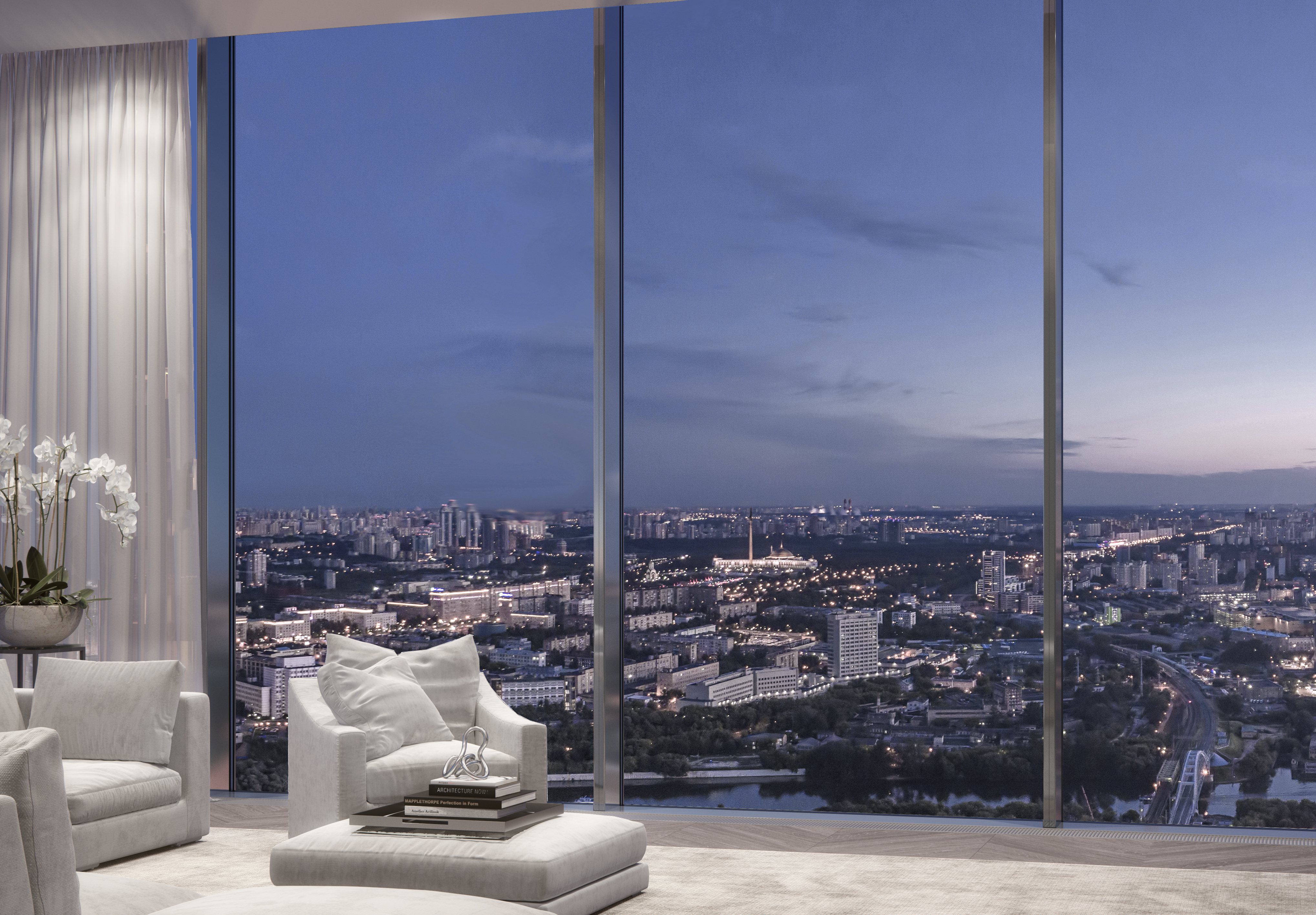 Neva Towers вид из окна